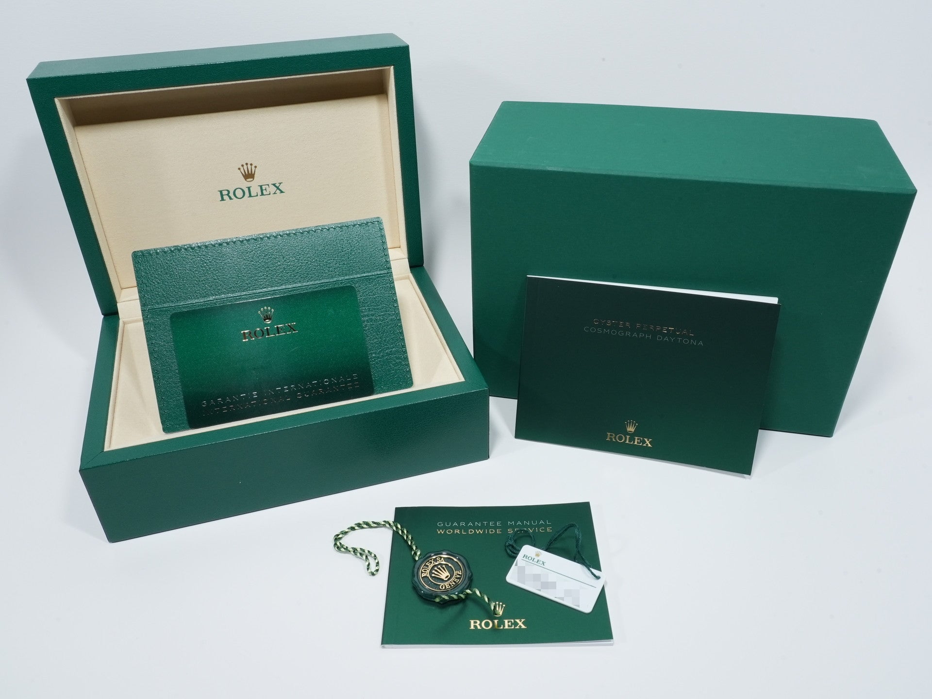 Rolex Daytona Ref. 126500LN Stainless Steel Black Dial Unused isr959uy