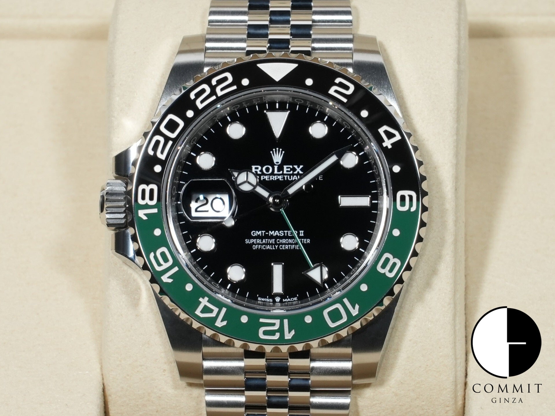 Rolex GMT-Master II Ref. 126720VTNR Stainless Steel Black Dial Jubilee Bracelet Unused 2hufdnc9