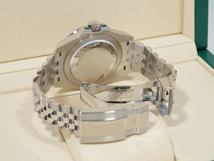 Rolex GMT-Master II Ref. 126720VTNR Stainless Steel Black Dial Jubilee Bracelet Unused 2hufdnc9
