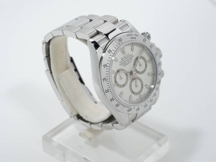 Rolex Daytona Ref. 116520 Stainless Steel White Dial Pre-owned ceokuzdo