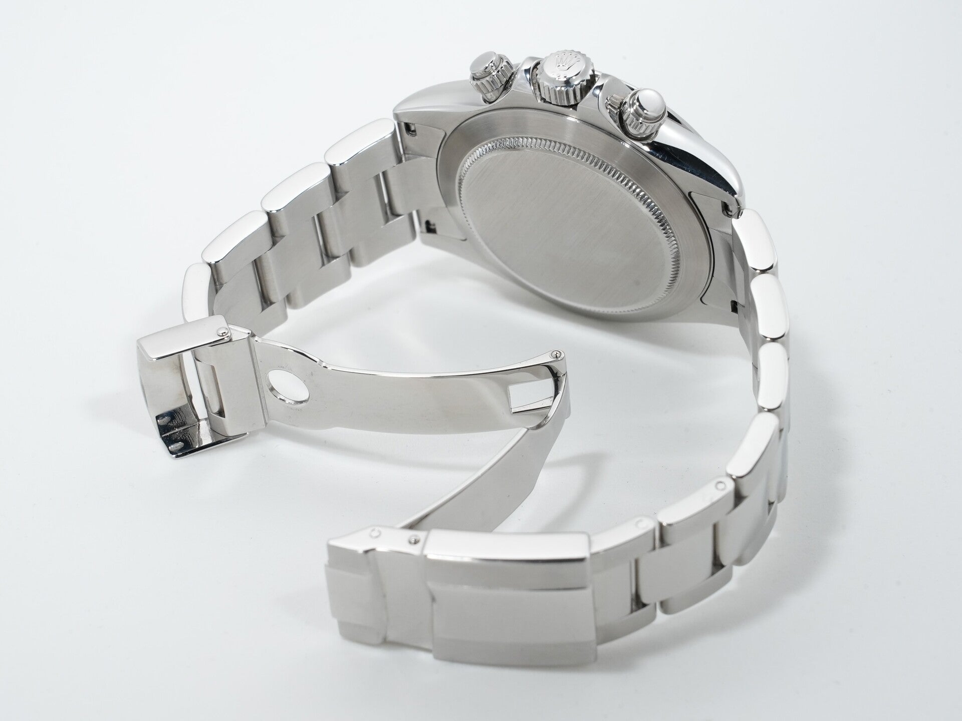 Rolex Daytona Ref. 116520 Stainless Steel White Dial Pre-owned ceokuzdo