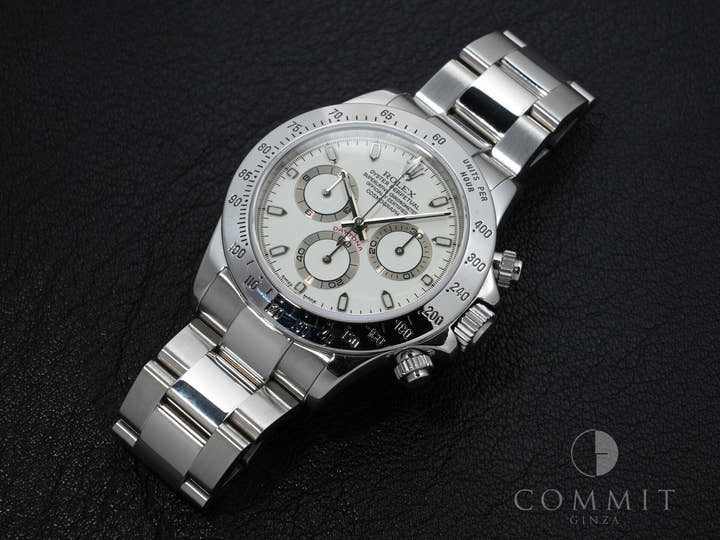 Rolex Daytona Ref. 116520 Stainless Steel White Dial Pre-owned ceokuzdo
