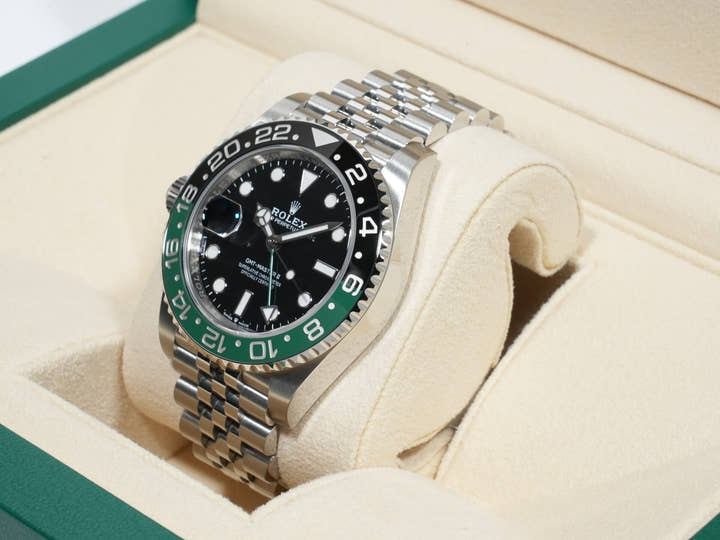 Rolex GMT-Master II Ref. 126720VTNR Stainless Steel Black Dial Jubilee Bracelet, Excellent Condition iifkx5do