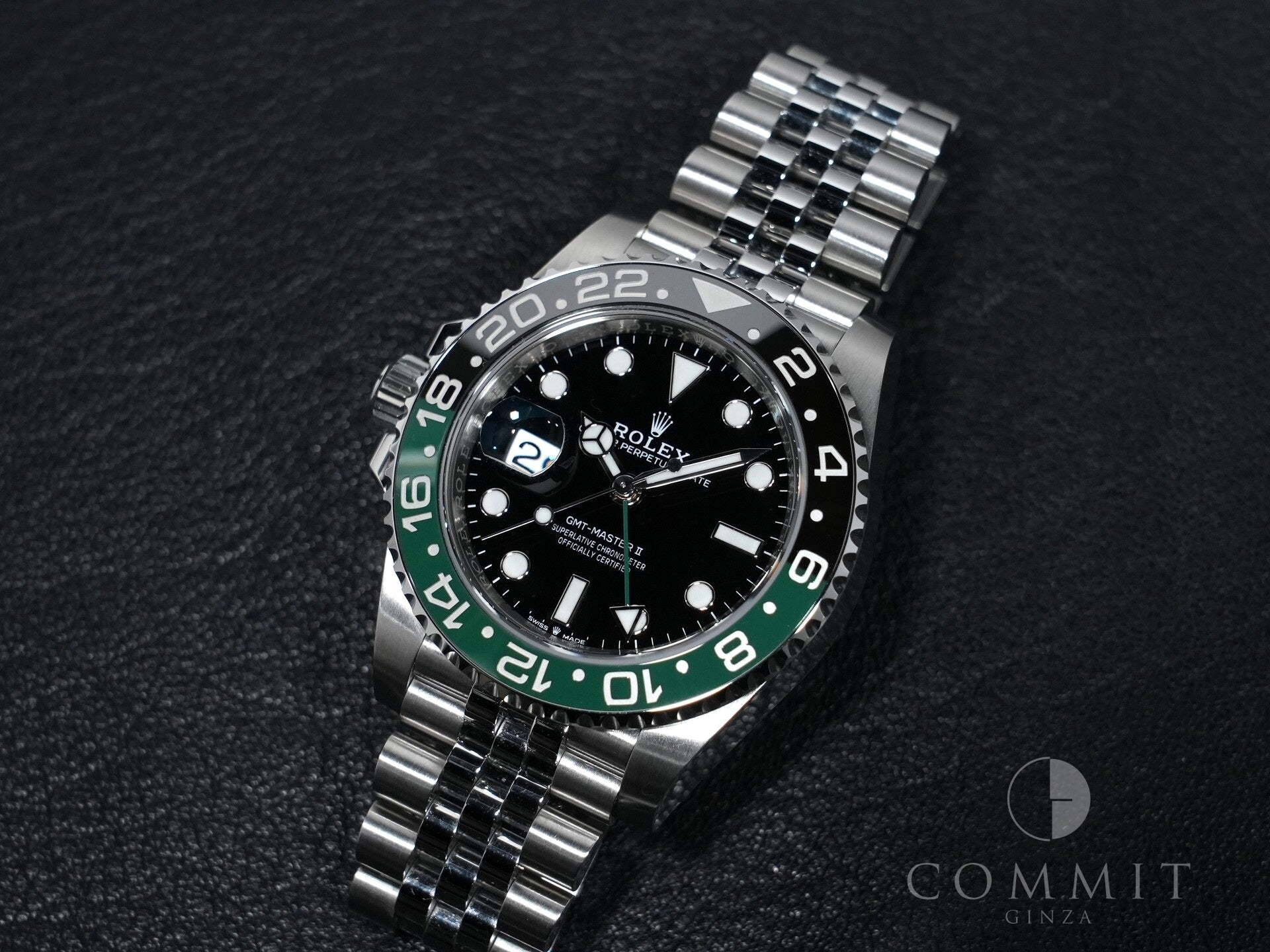 Rolex GMT-Master II Ref. 126720VTNR Stainless Steel Black Dial Jubilee Bracelet, Excellent Condition iifkx5do