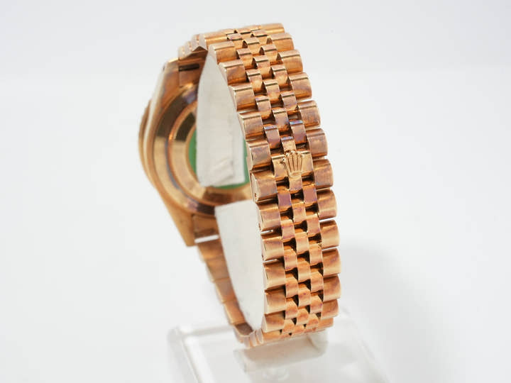 Rolex GMT-Master II Ref. 16718 Yellow Gold Brown Dial Jubilee Bracelet Pre-owned  2pwjg3sz