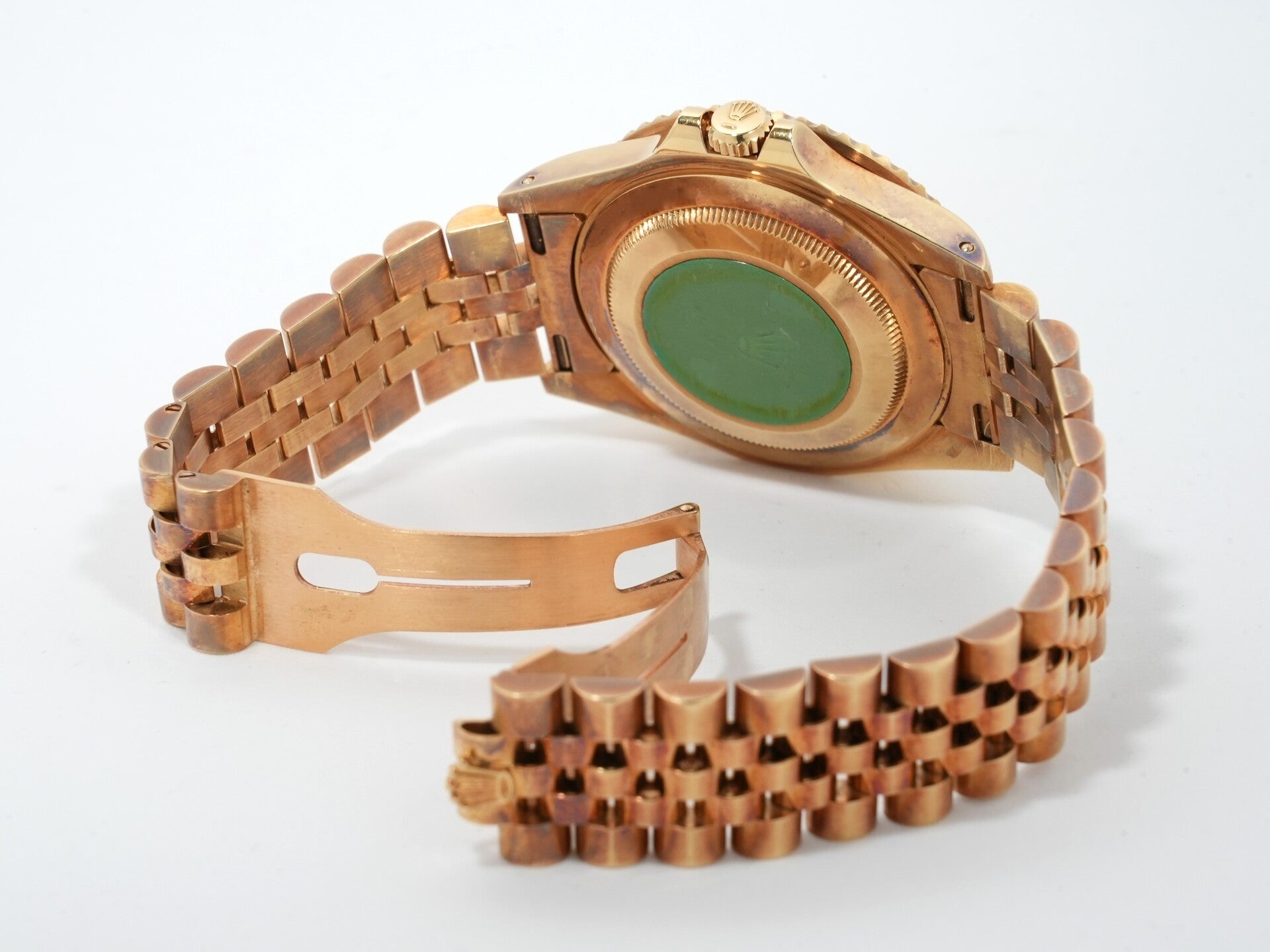 Rolex GMT-Master II Ref. 16718 Yellow Gold Brown Dial Jubilee Bracelet Pre-owned  2pwjg3sz