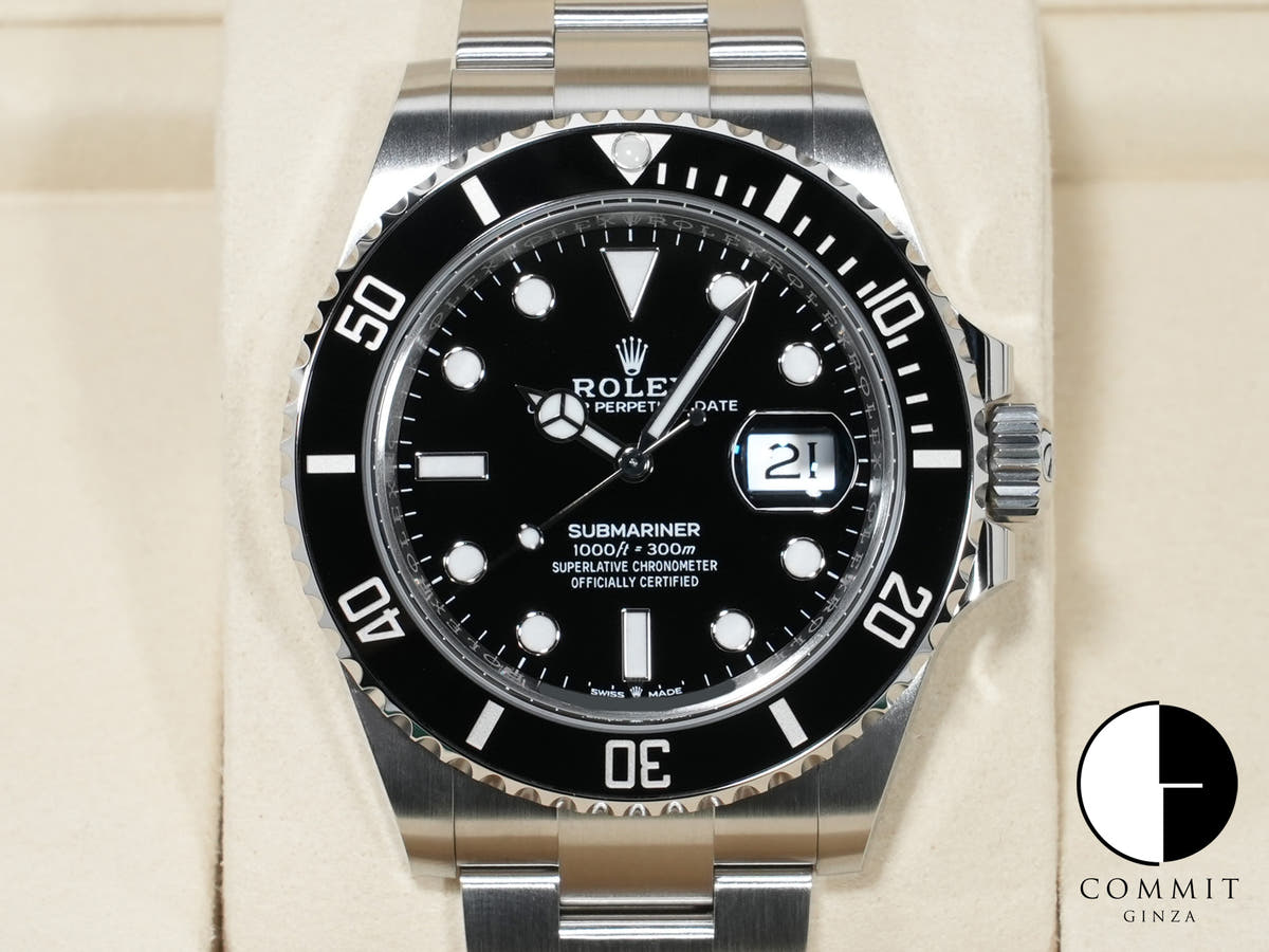 Rolex Submariner Date Ref. 126610LN Stainless Steel Black Dial Unused c9mpaqfc