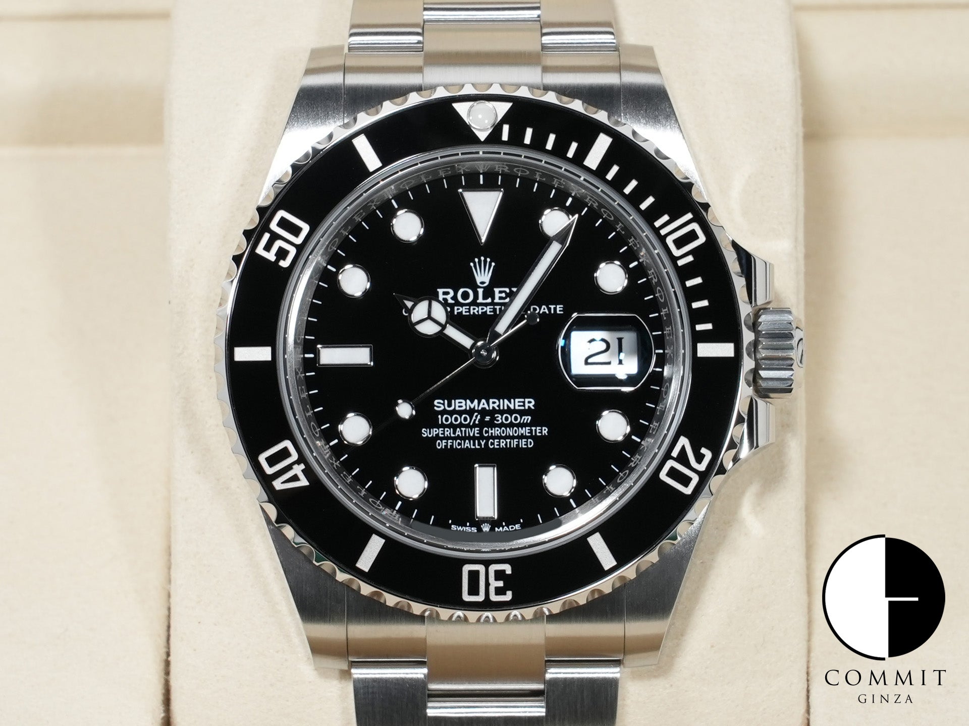 Rolex Submariner Date Ref. 126610LN Stainless Steel Black Dial Unused c9mpaqfc