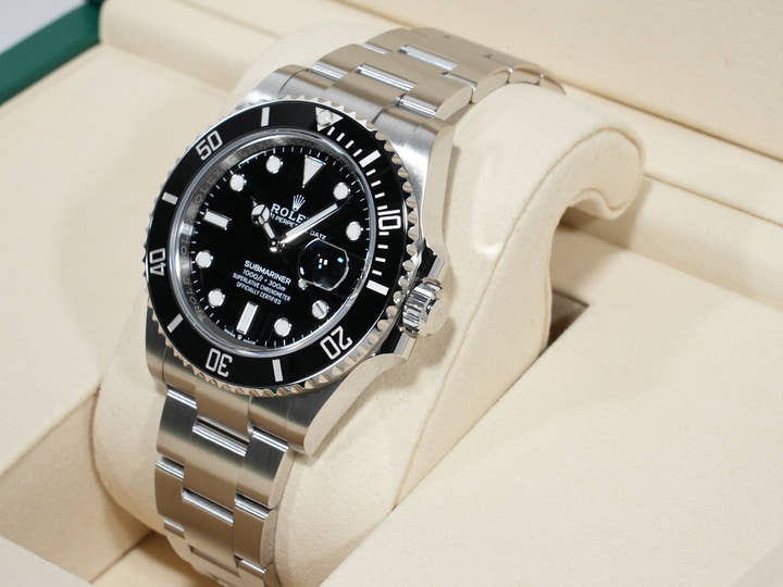 Rolex Submariner Date Ref. 126610LN Stainless Steel Black Dial Unused c9mpaqfc