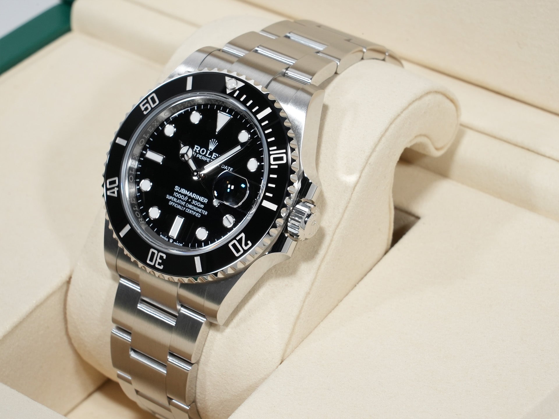 Rolex Submariner Date Ref. 126610LN Stainless Steel Black Dial Unused c9mpaqfc