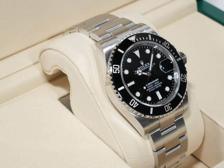 Rolex Submariner Date Ref. 126610LN Stainless Steel Black Dial Unused c9mpaqfc