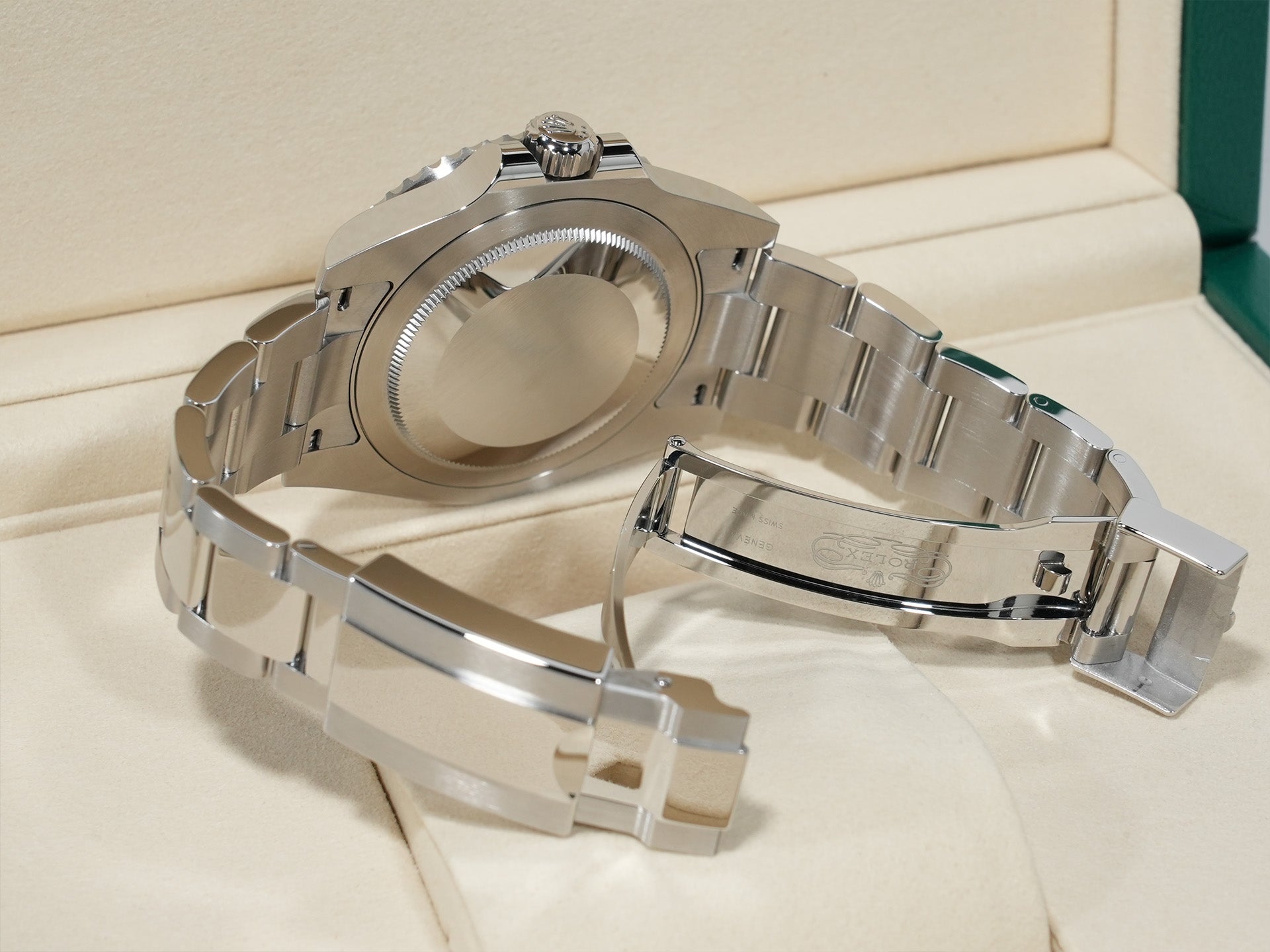 ロレックス GMTマスターII Ref.126720VTNR ステンレススチール ブラック文字盤 オイスターブレスレット 未使用 bo2vp6ze