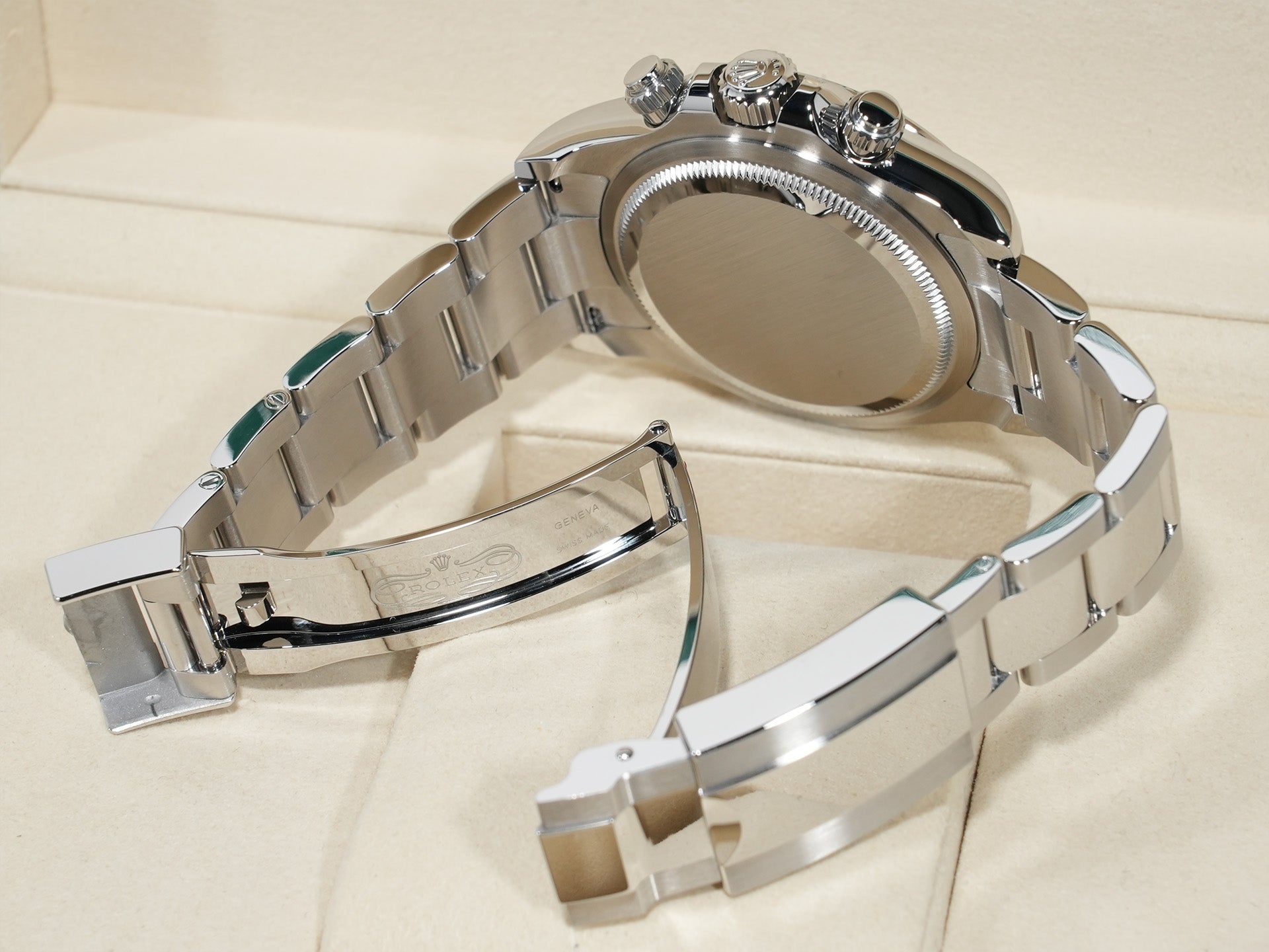 ロレックス デイトナ Ref.126500LN ステンレススチール ホワイト文字盤 未使用 hk4cevhv