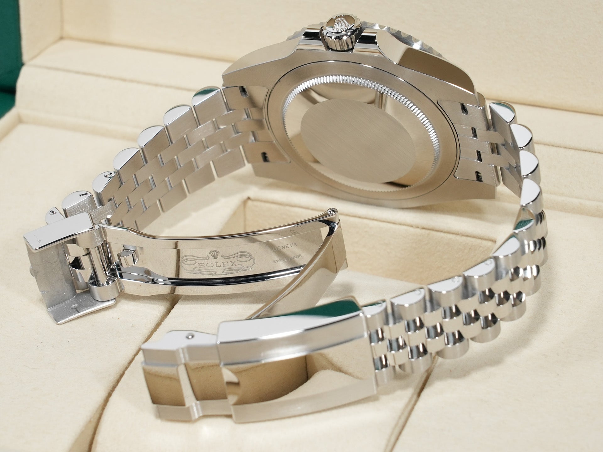 ロレックス GMTマスターII Ref.126710BLRO ステンレススチール ブラック文字盤 ジュビリーブレスレット 未使用 huhaibe4