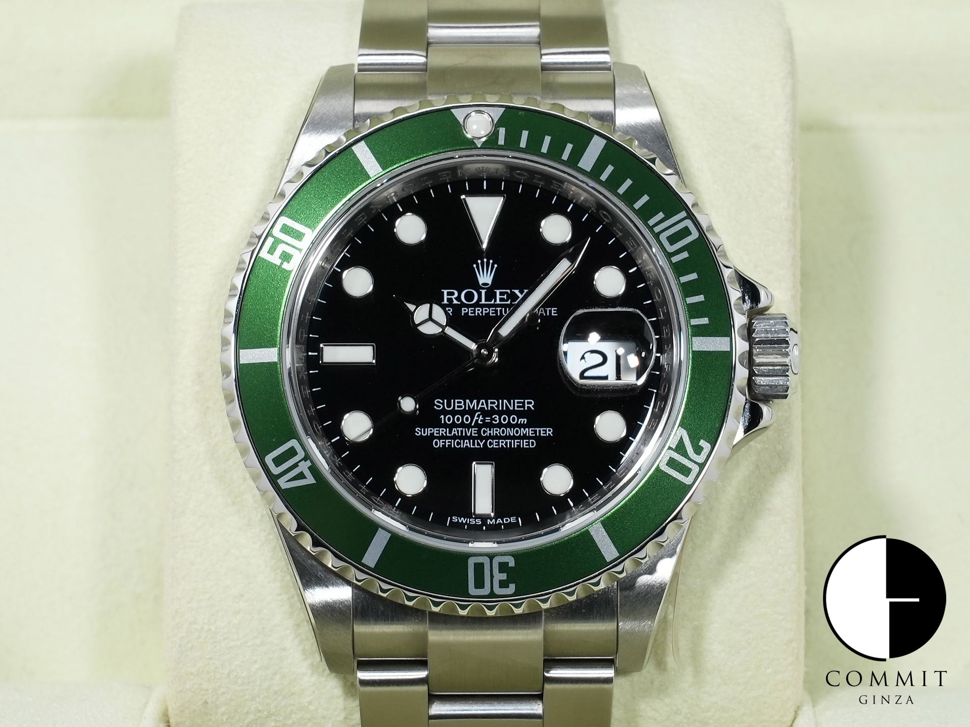 Rolex Submariner Date Ref. 16610LV Stainless Steel Black Dial, Excellent Condition dcypokup