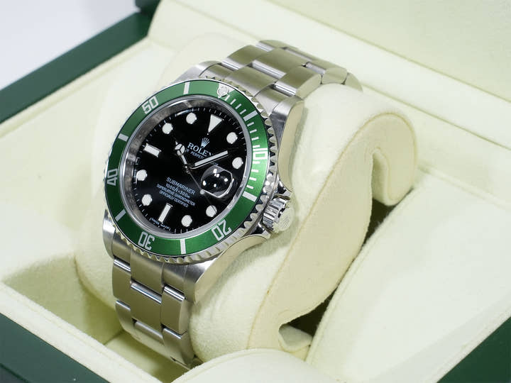 Rolex Submariner Date Ref. 16610LV Stainless Steel Black Dial, Excellent Condition dcypokup