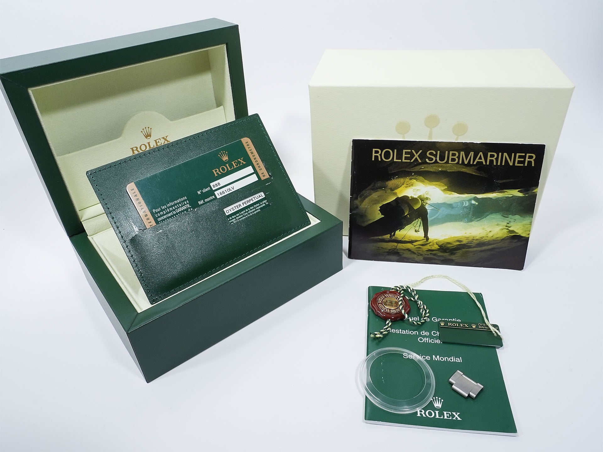 Rolex Submariner Date Ref. 16610LV Stainless Steel Black Dial, Excellent Condition dcypokup
