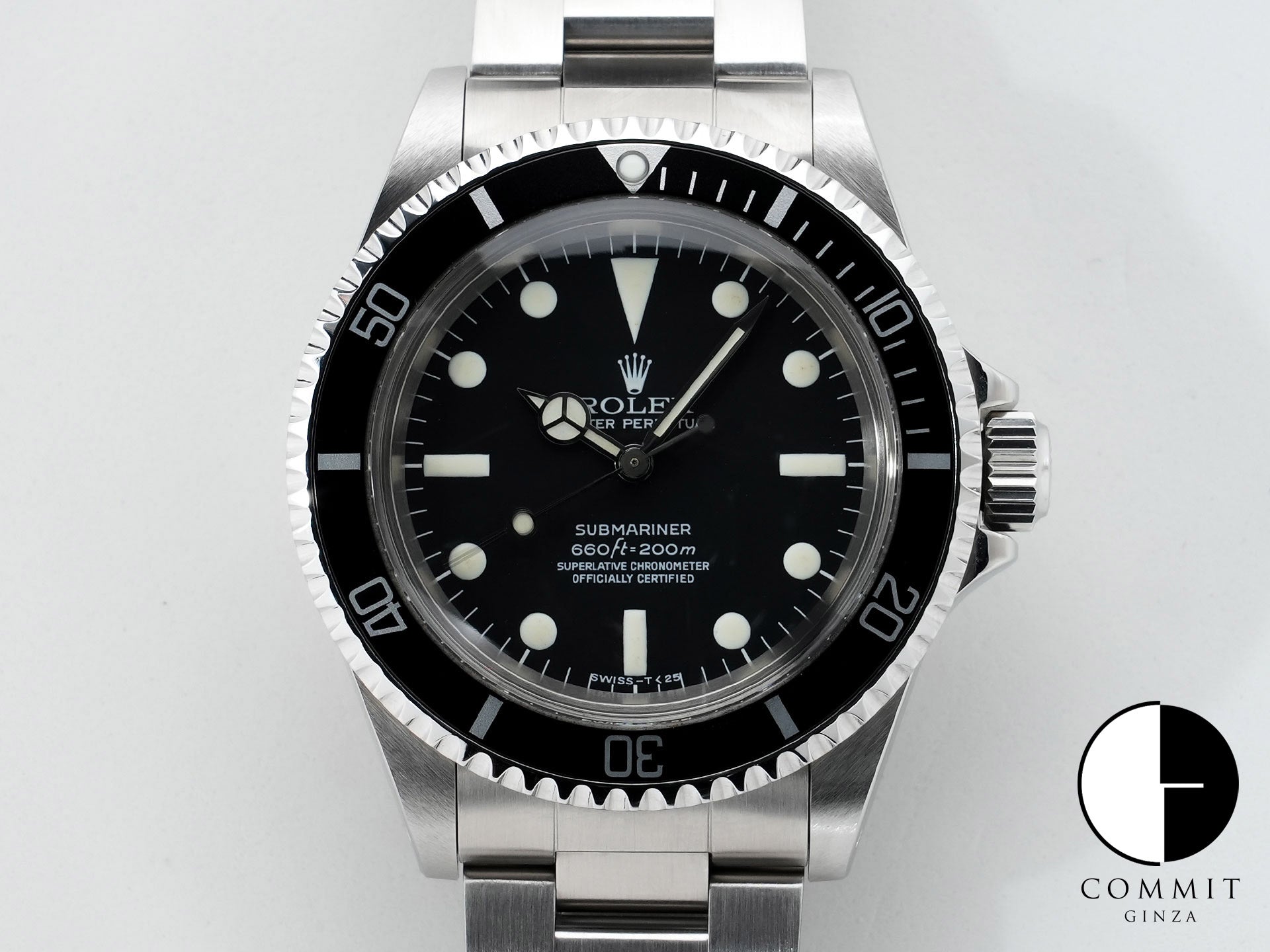 Rolex Submariner Ref. 5512 Stainless Steel Black Dial Pre-owned (Used) x696awxw