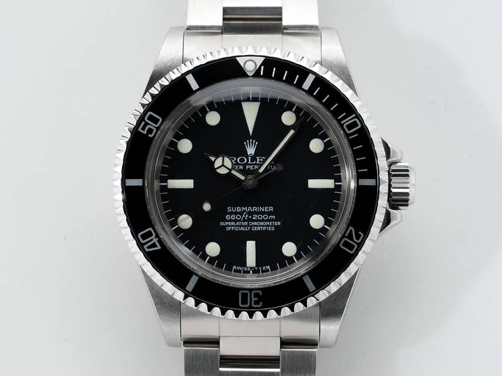 Rolex Submariner Ref. 5512 Stainless Steel Black Dial Pre-owned (Used) x696awxw