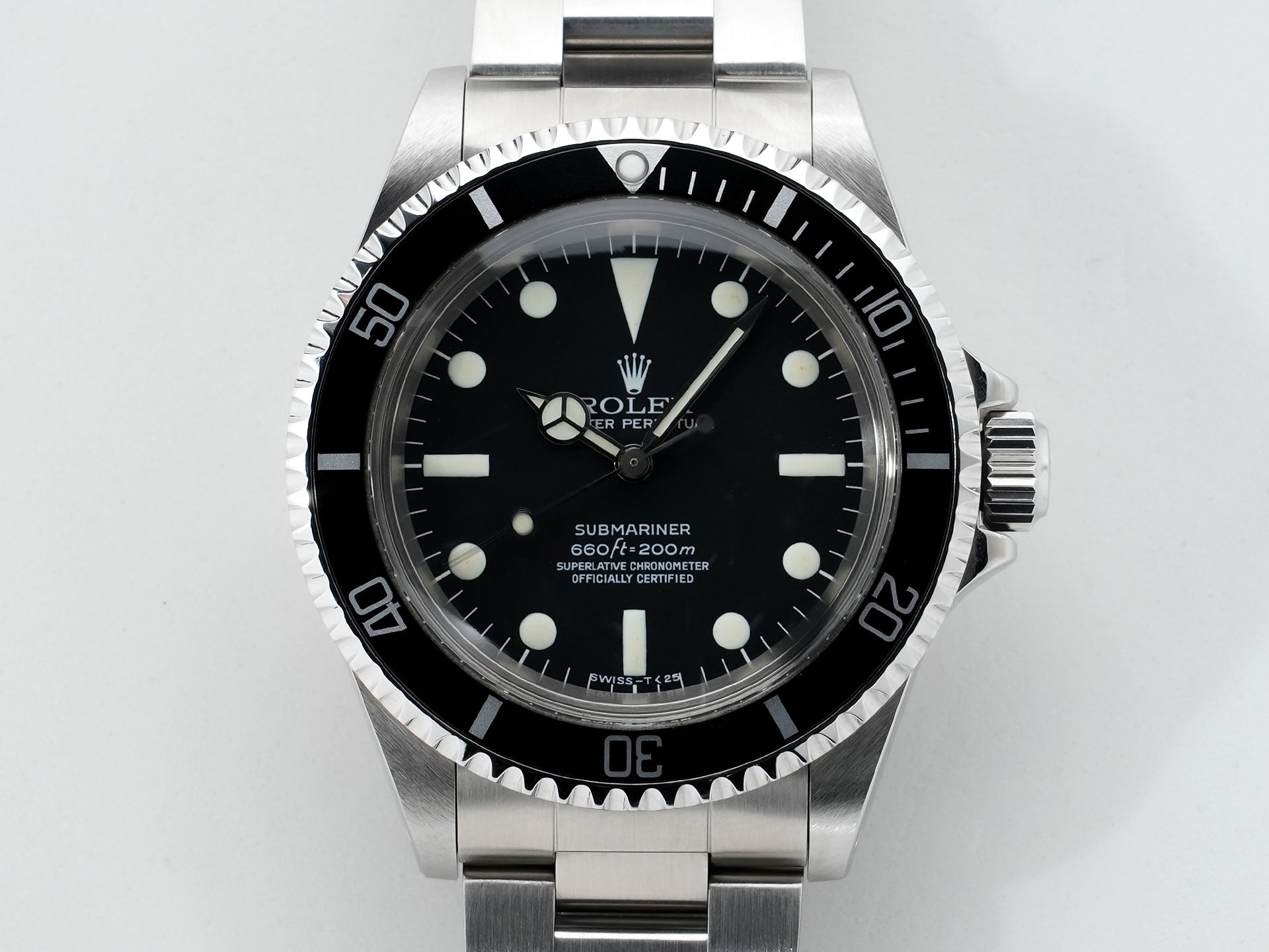 Rolex Submariner Ref. 5512 Stainless Steel Black Dial Pre-owned (Used) x696awxw