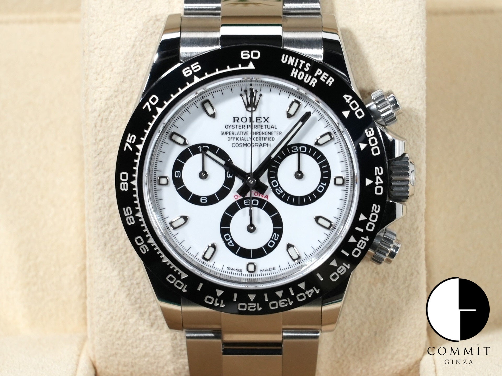 ロレックス デイトナ Ref.116500LN ステンレススチール ホワイト文字盤 美品 4b9yxv92
