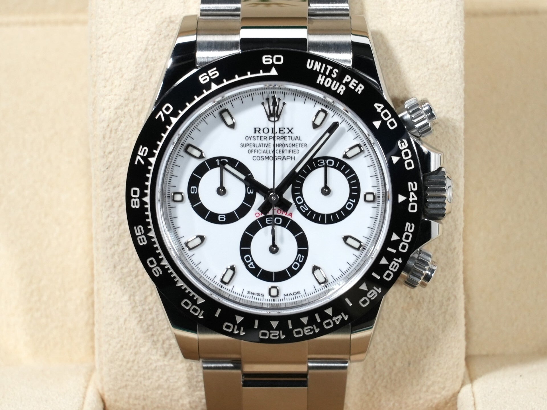 ロレックス デイトナ Ref.116500LN ステンレススチール ホワイト文字盤 美品 4b9yxv92