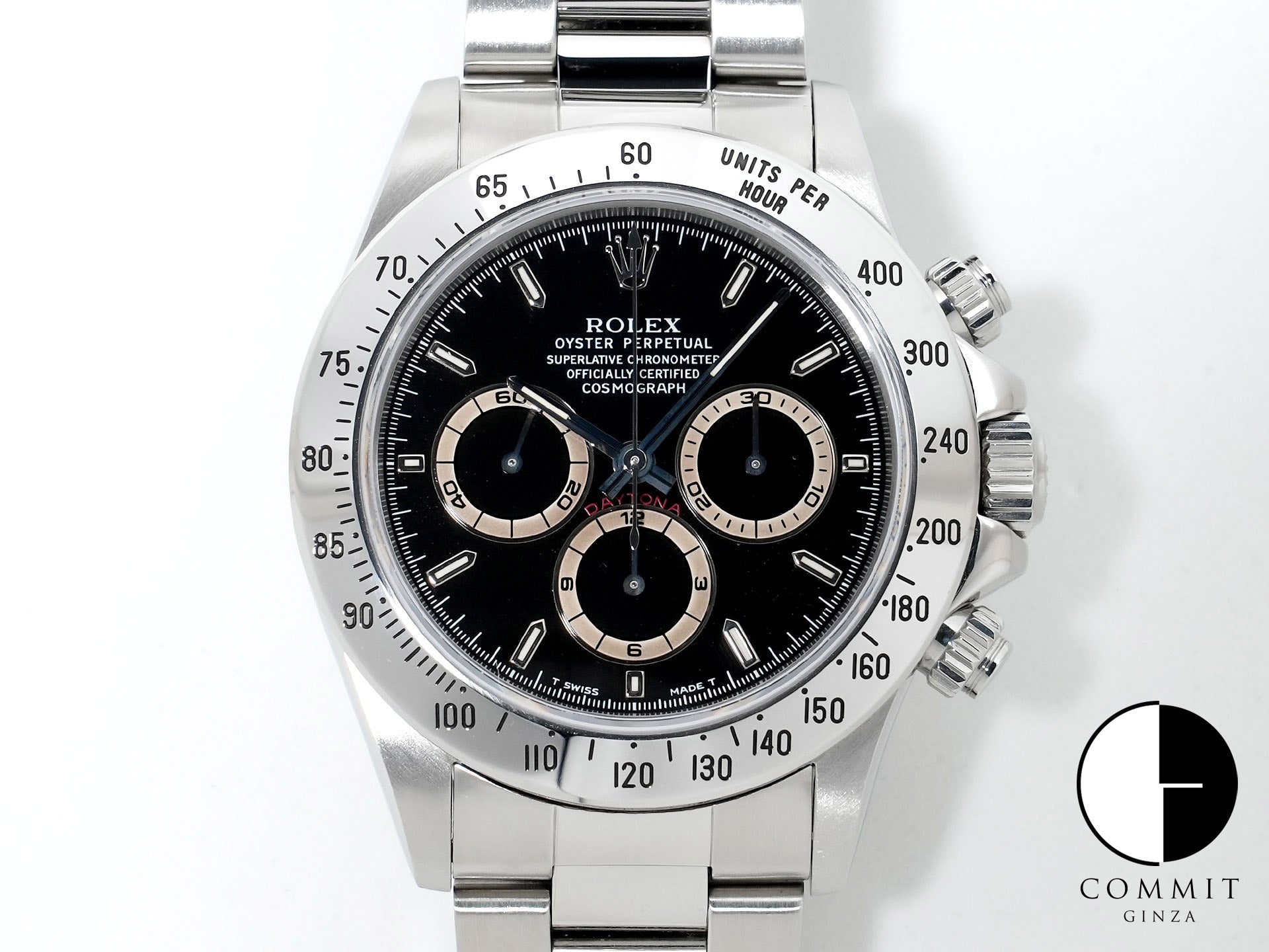 Rolex Daytona El Primero Ref. 16520 Stainless Steel Black Dial, Pre-owned (Good Condition) fs8j2ro6