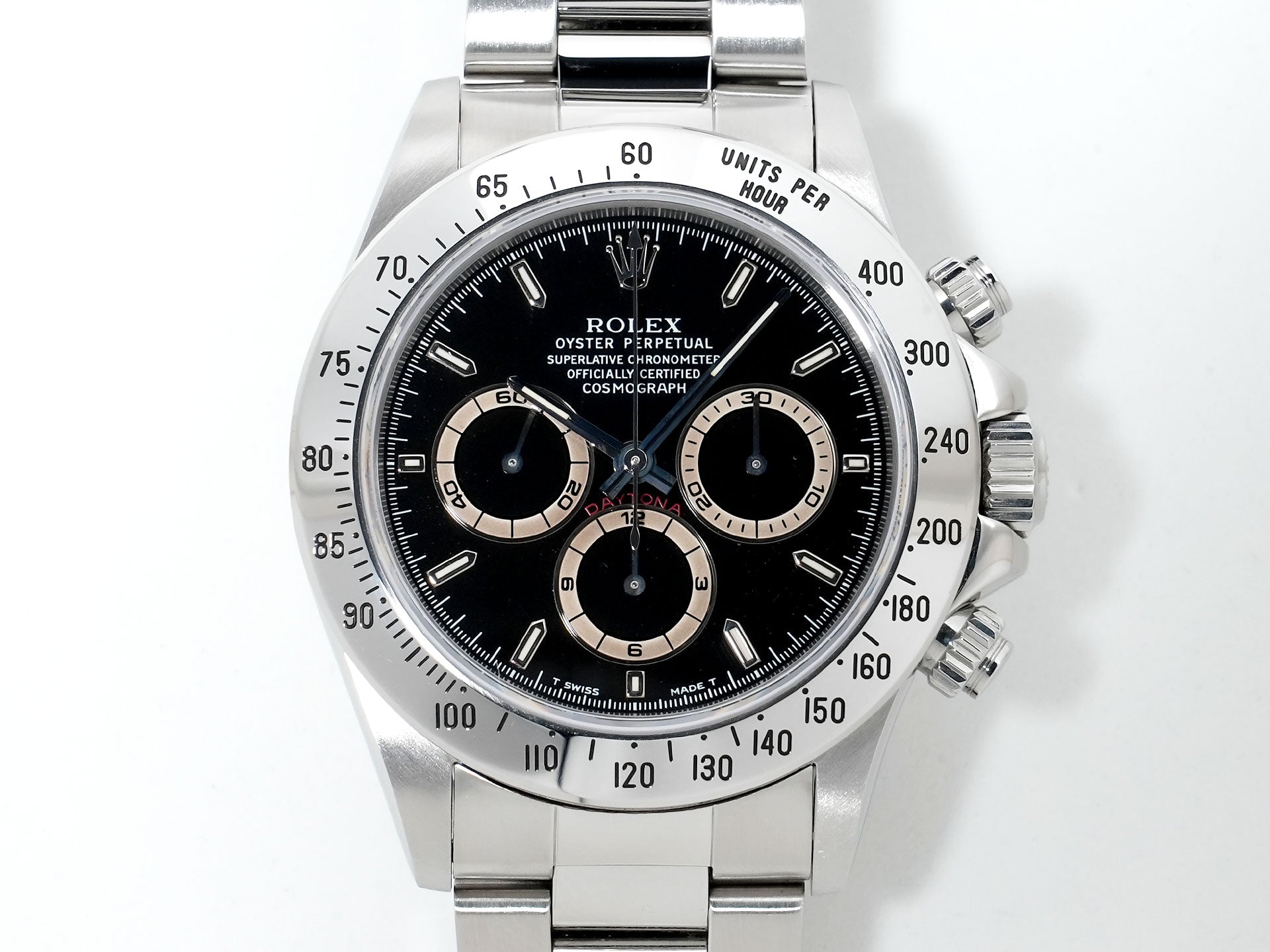 Rolex Daytona El Primero Ref. 16520 Stainless Steel Black Dial, Pre-owned (Good Condition) fs8j2ro6