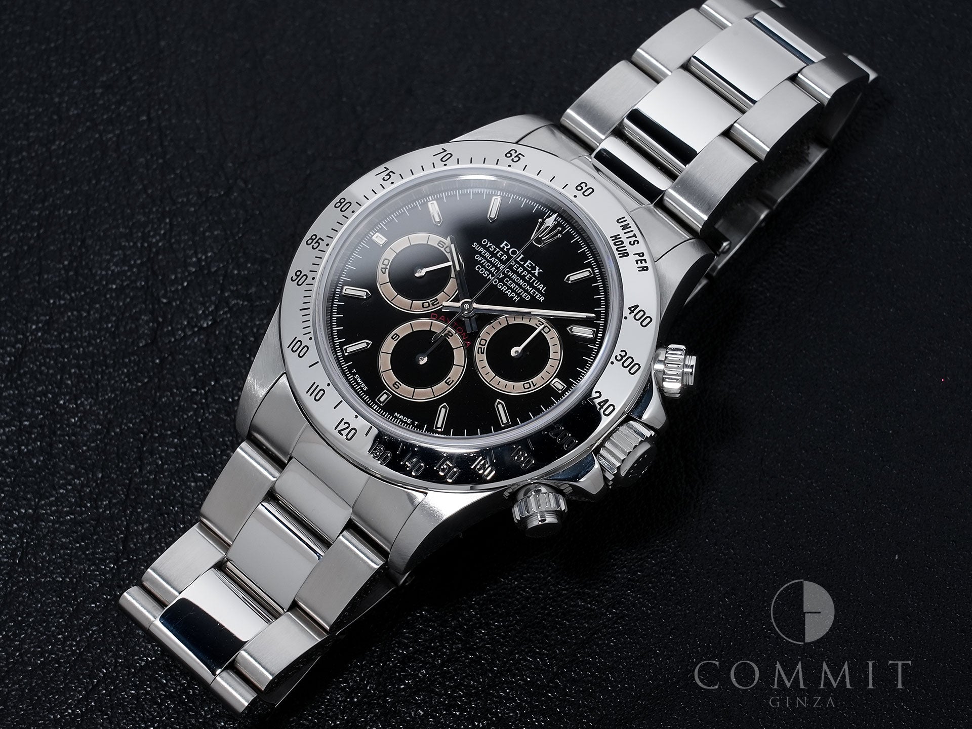 Rolex Daytona El Primero Ref. 16520 Stainless Steel Black Dial, Pre-owned (Good Condition) fs8j2ro6