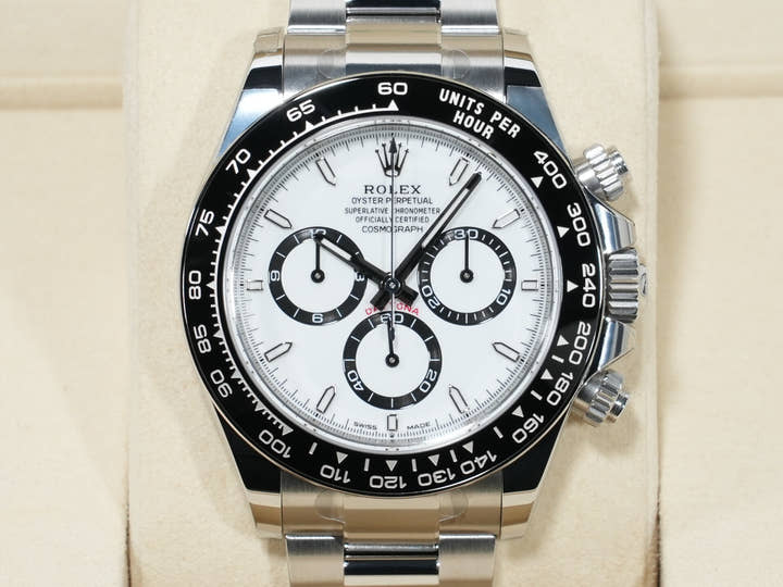 Rolex Daytona Ref. 126500LN Stainless Steel White Dial Unused iywuvcic