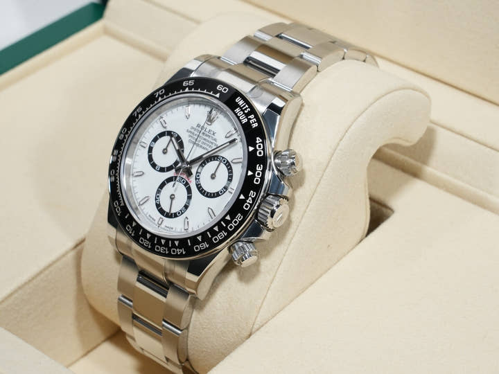 Rolex Daytona Ref. 126500LN Stainless Steel White Dial Unused iywuvcic