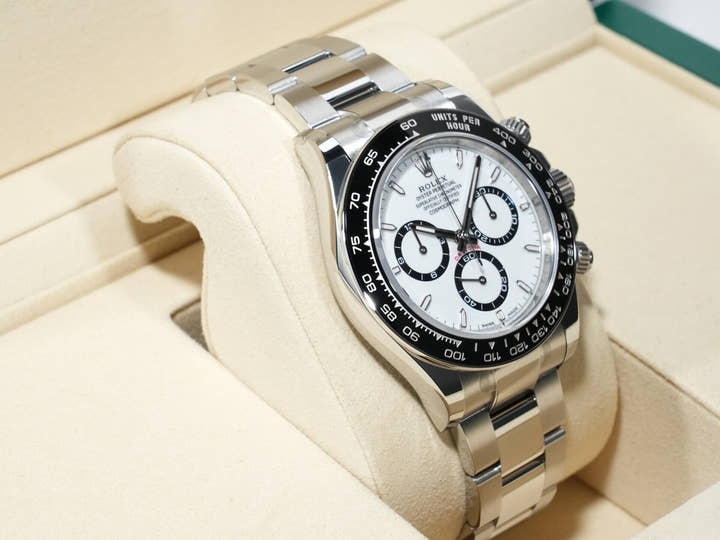 Rolex Daytona Ref. 126500LN Stainless Steel White Dial Unused iywuvcic