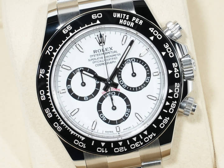 ロレックス デイトナ Ref.126500LN ステンレススチール ホワイト文字盤 未使用 kipex3ot
