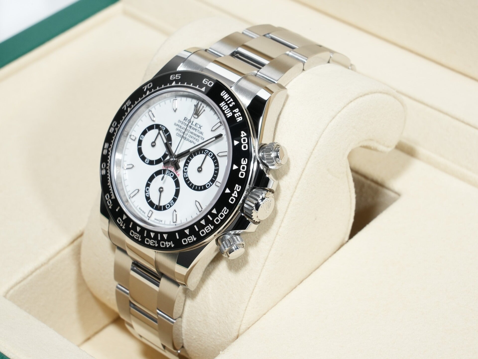ロレックス デイトナ Ref.126500LN ステンレススチール ホワイト文字盤 未使用 kipex3ot