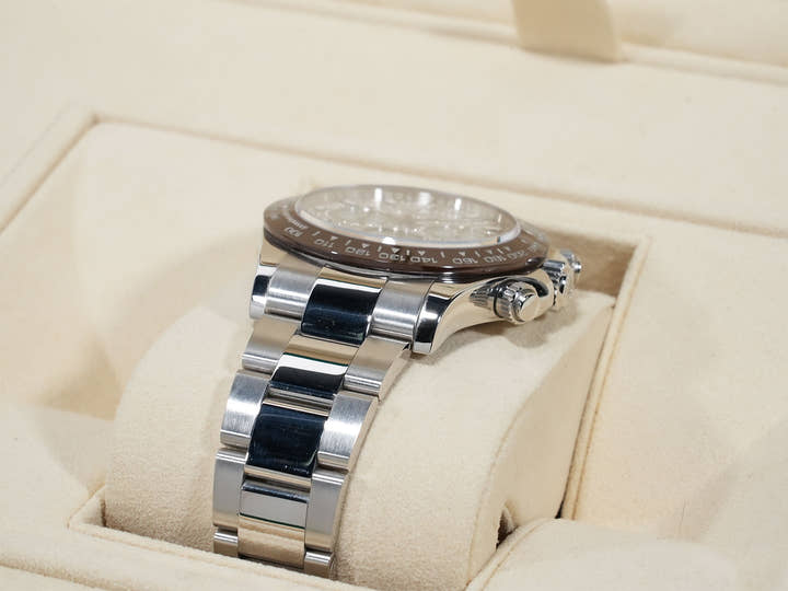 Rolex Daytona Ref. 116506 Platinum Pave Diamond Dial, Pre-owned (Good Condition)  gg63o9id