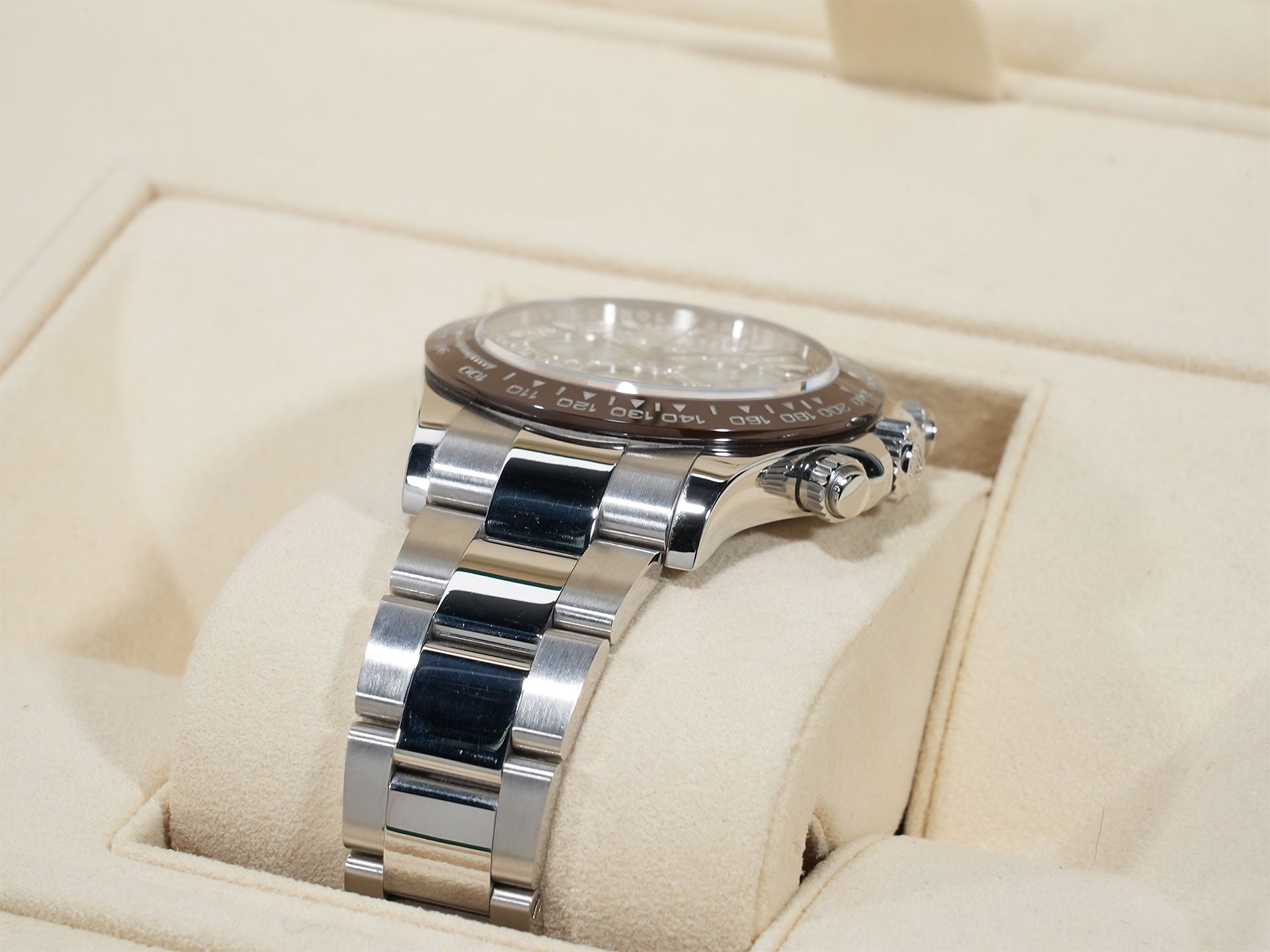 Rolex Daytona Ref. 116506 Platinum Pave Diamond Dial, Pre-owned (Good Condition)  gg63o9id