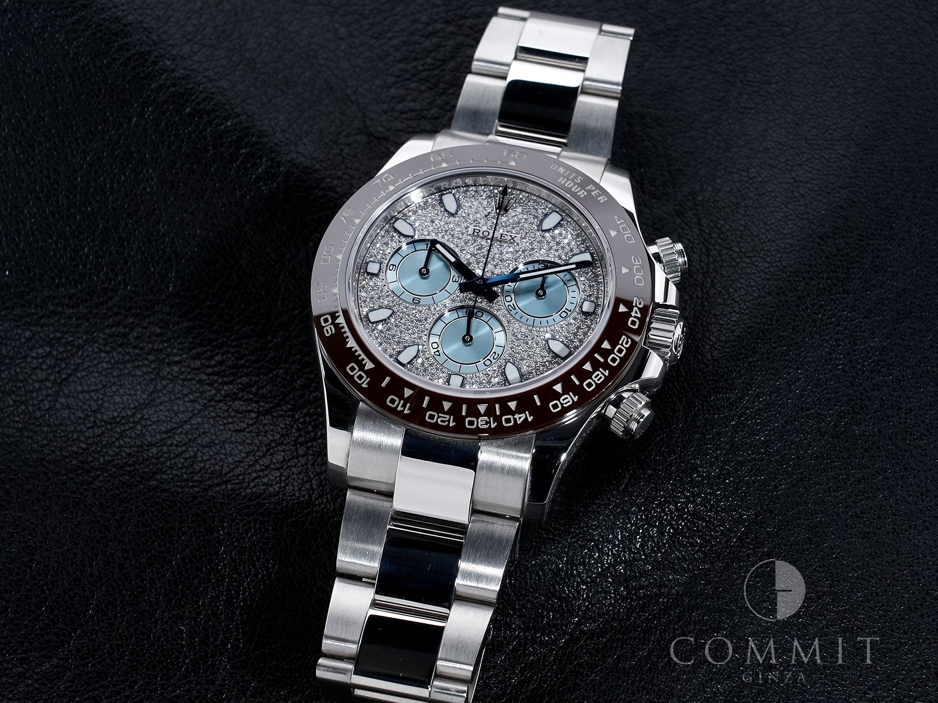 Rolex Daytona Ref. 116506 Platinum Pave Diamond Dial, Pre-owned (Good Condition)  gg63o9id