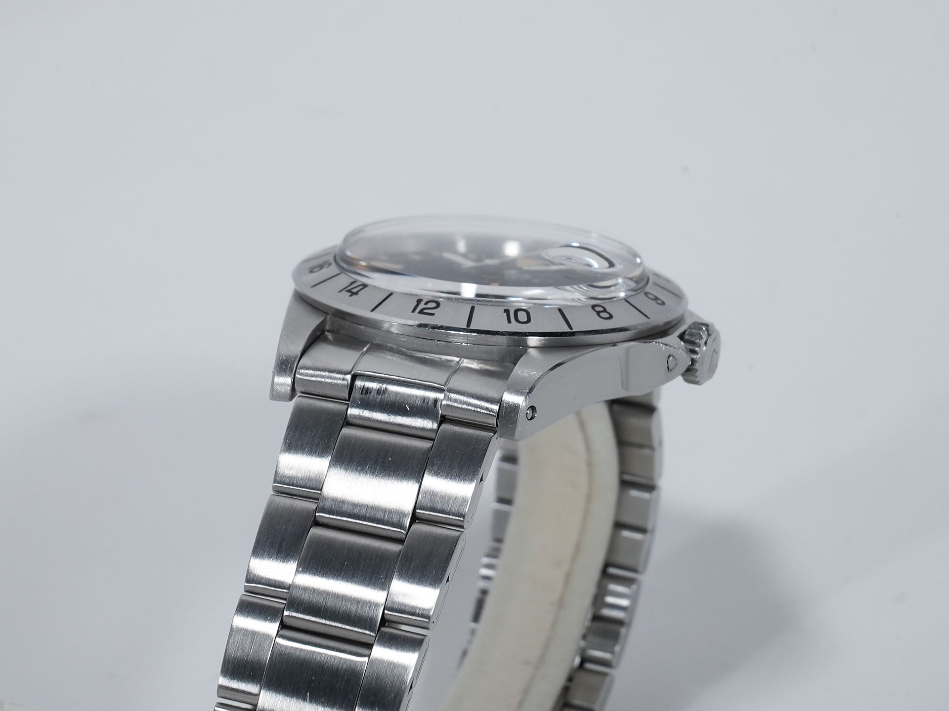 ロレックス エクスプローラーII Ref.1655 ステンレススチール ブラック文字盤 オイスターブレスレット 中古 upogxfeh