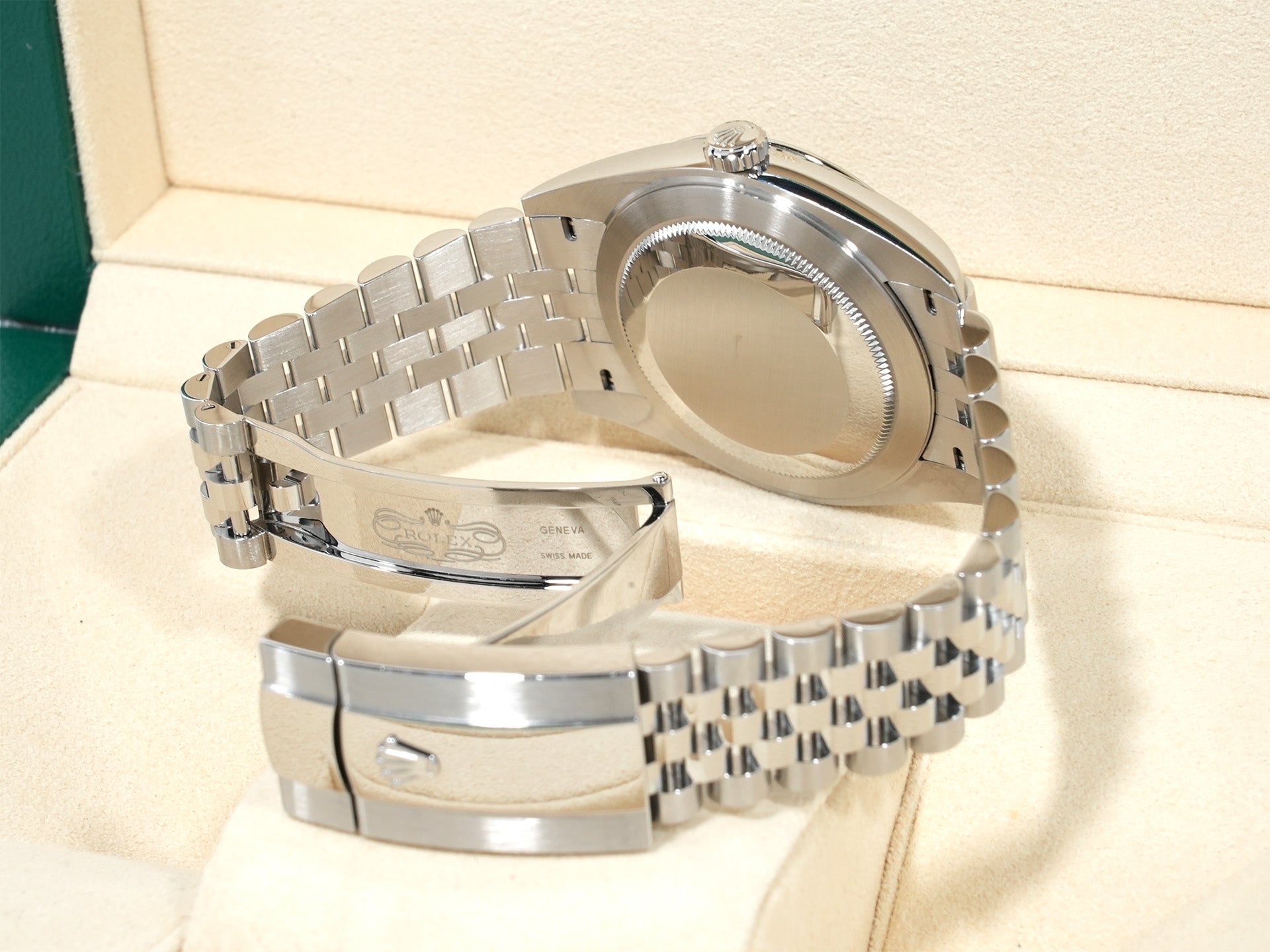 ロレックス デイトジャスト41 Ref.126300 ステンレススチール スレート文字盤 ジュビリーブレスレット 中古 k6o55bu2