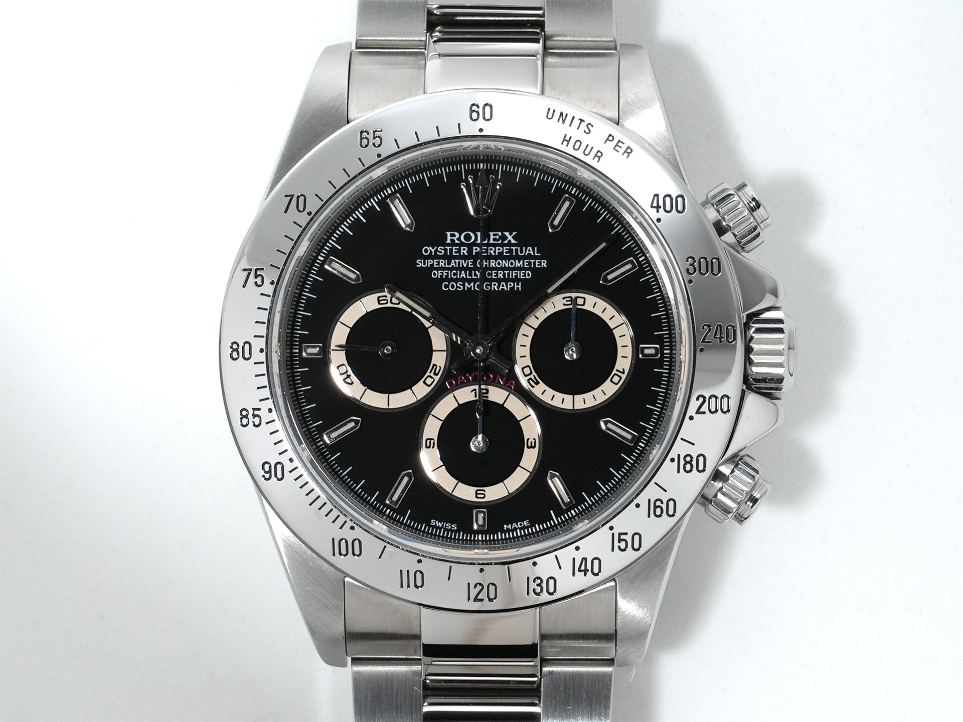 ロレックス デイトナ エルプリメロ Ref.16520 ステンレススチール ブラック文字盤 美中古 aa7e442g