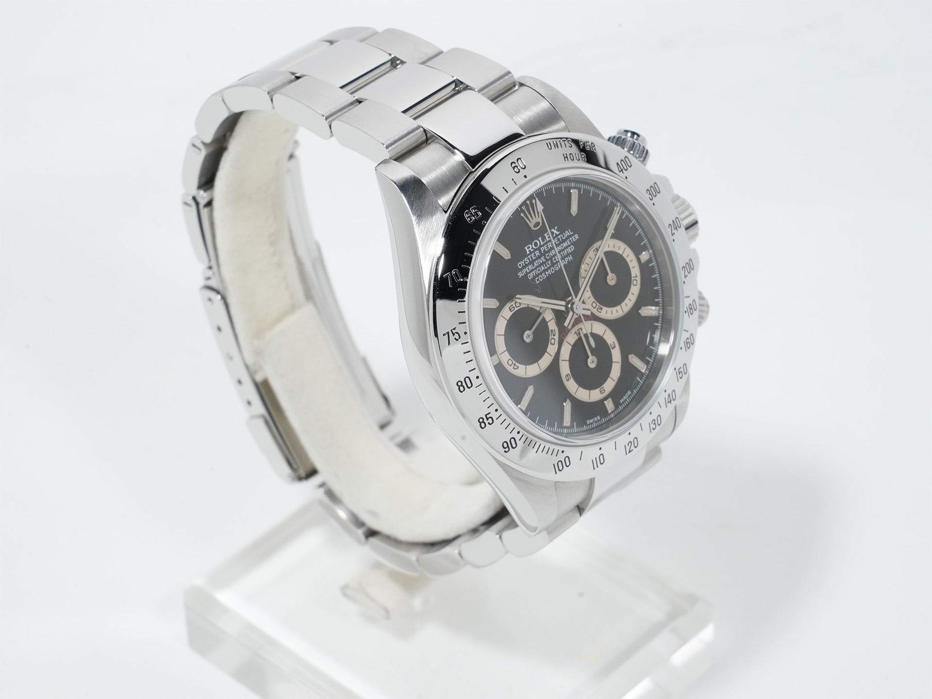 ロレックス デイトナ エルプリメロ Ref.16520 ステンレススチール ブラック文字盤 美中古 aa7e442g