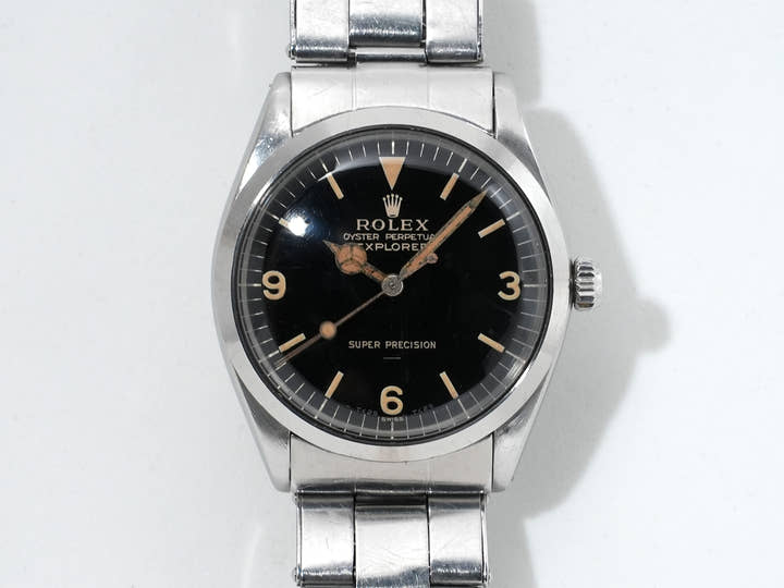 ロレックス エクスプローラー Ref.5500 ステンレススチール ブラック文字盤 中古 kccfdgn9