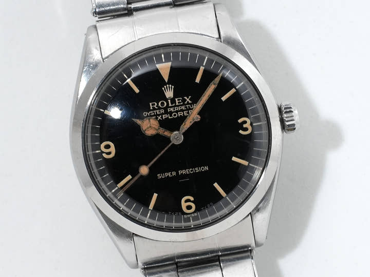 ロレックス エクスプローラー Ref.5500 ステンレススチール ブラック文字盤 中古 kccfdgn9