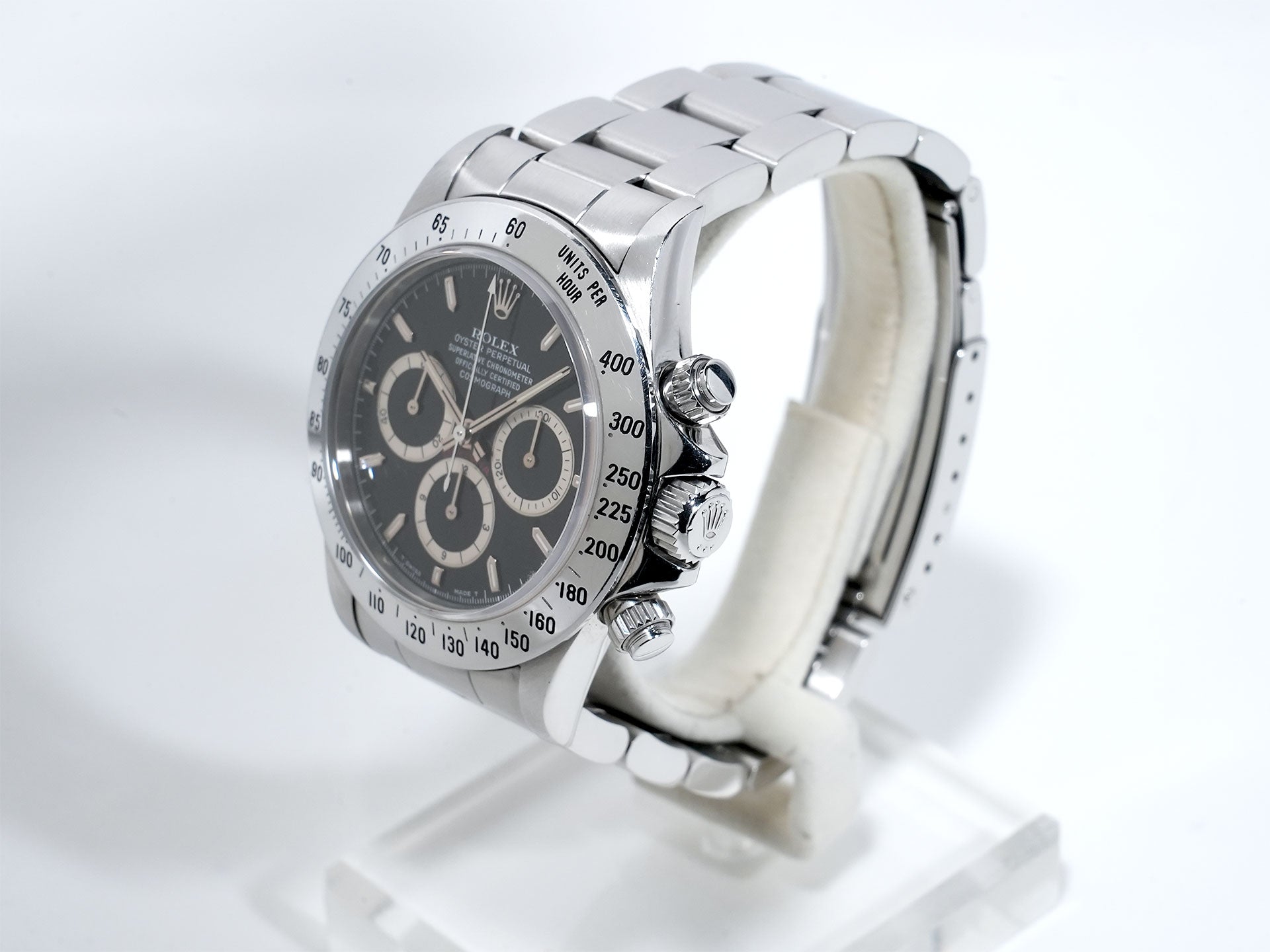 Rolex Daytona El Primero Ref. 16520 Stainless Steel Black Dial Pre-owned vunkk6uj