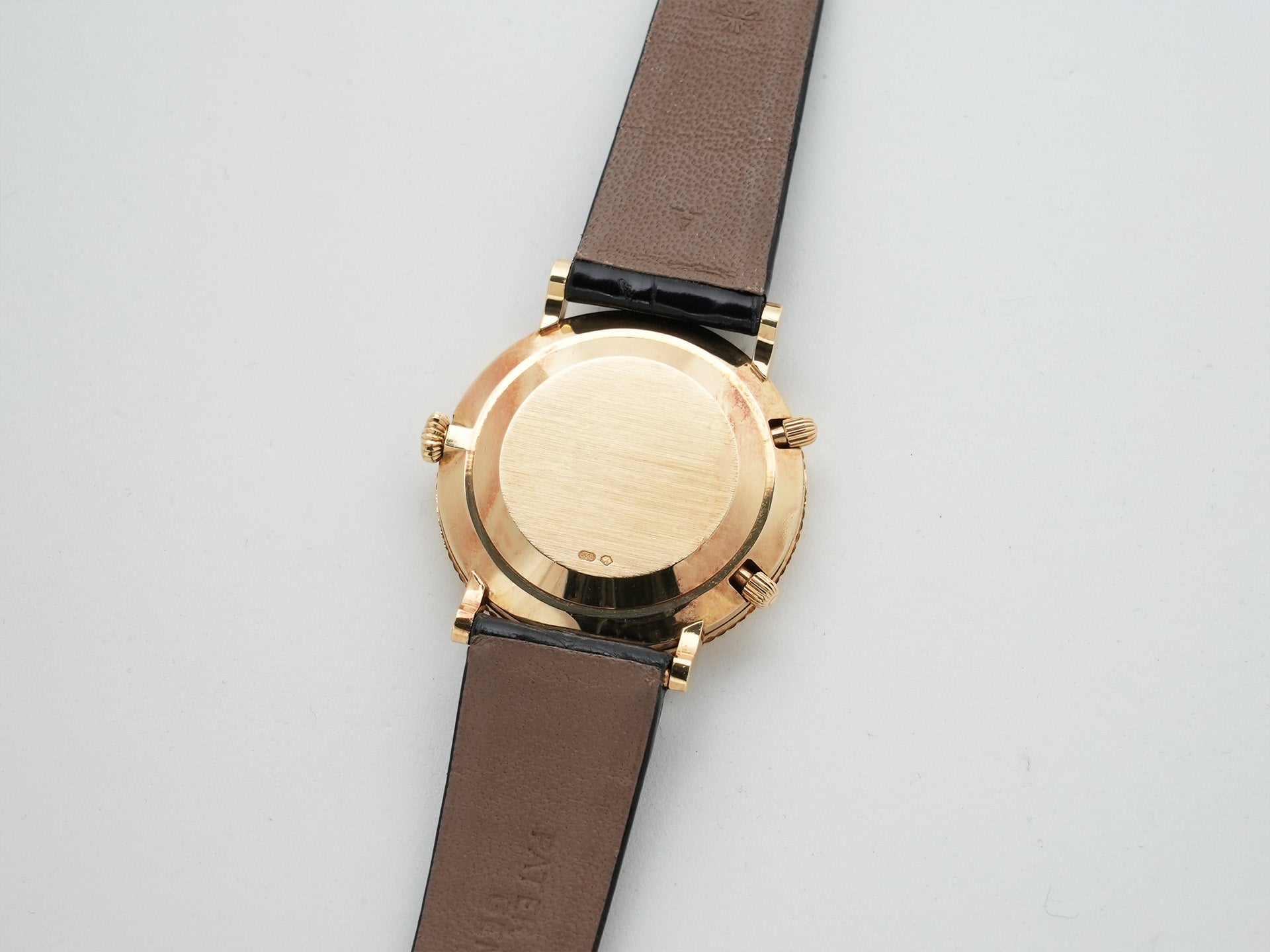 パテックフィリップ カラトラバ トラベルタイム Ref.5034J イエローゴールド ホワイト文字盤 中古 7vdedfmz