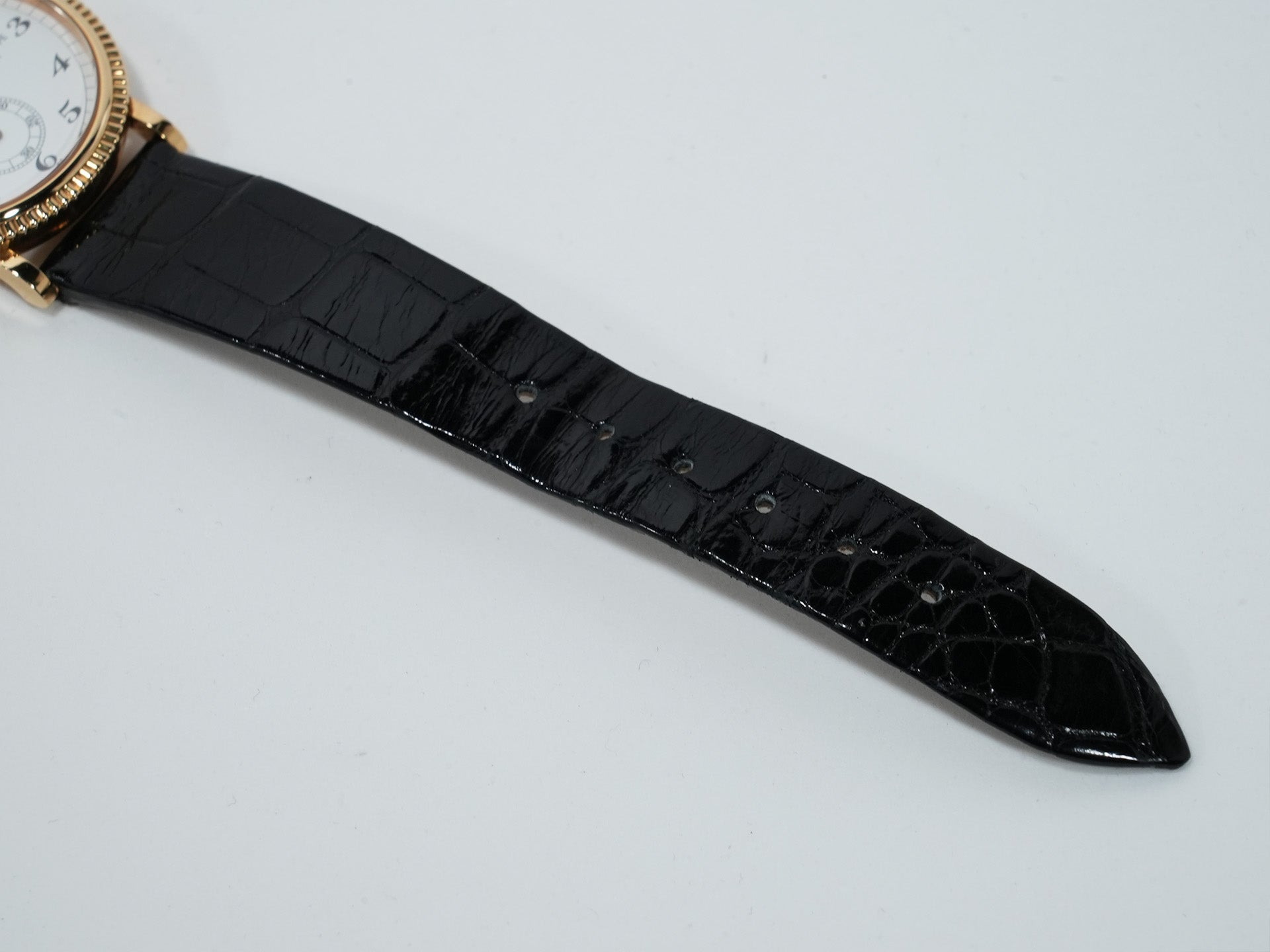 パテックフィリップ カラトラバ トラベルタイム Ref.5034J イエローゴールド ホワイト文字盤 中古 7vdedfmz