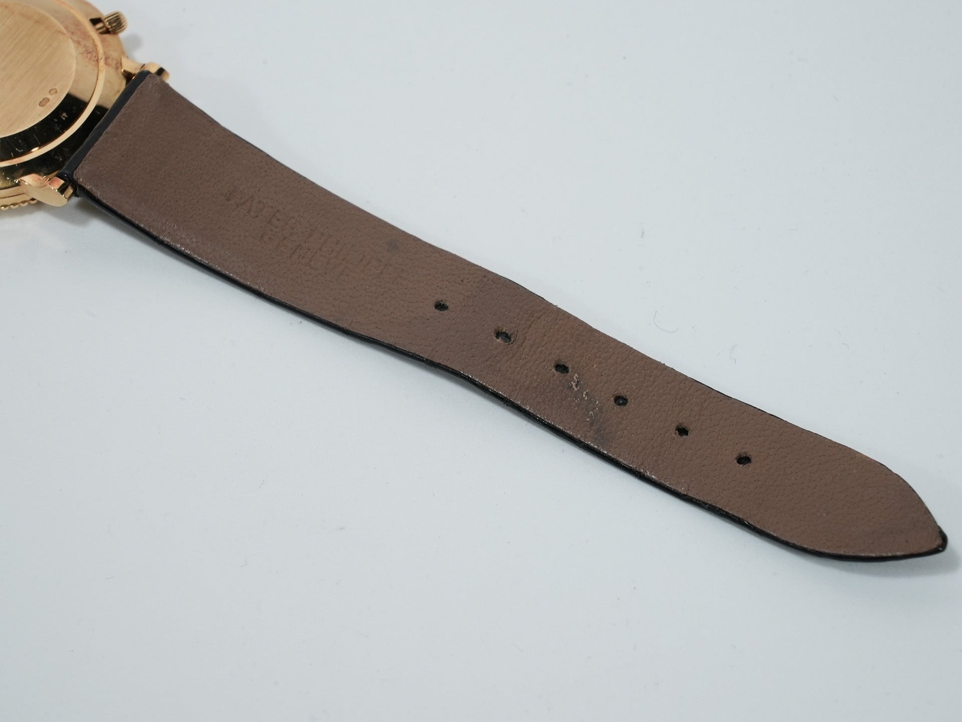 パテックフィリップ カラトラバ トラベルタイム Ref.5034J イエローゴールド ホワイト文字盤 中古 7vdedfmz