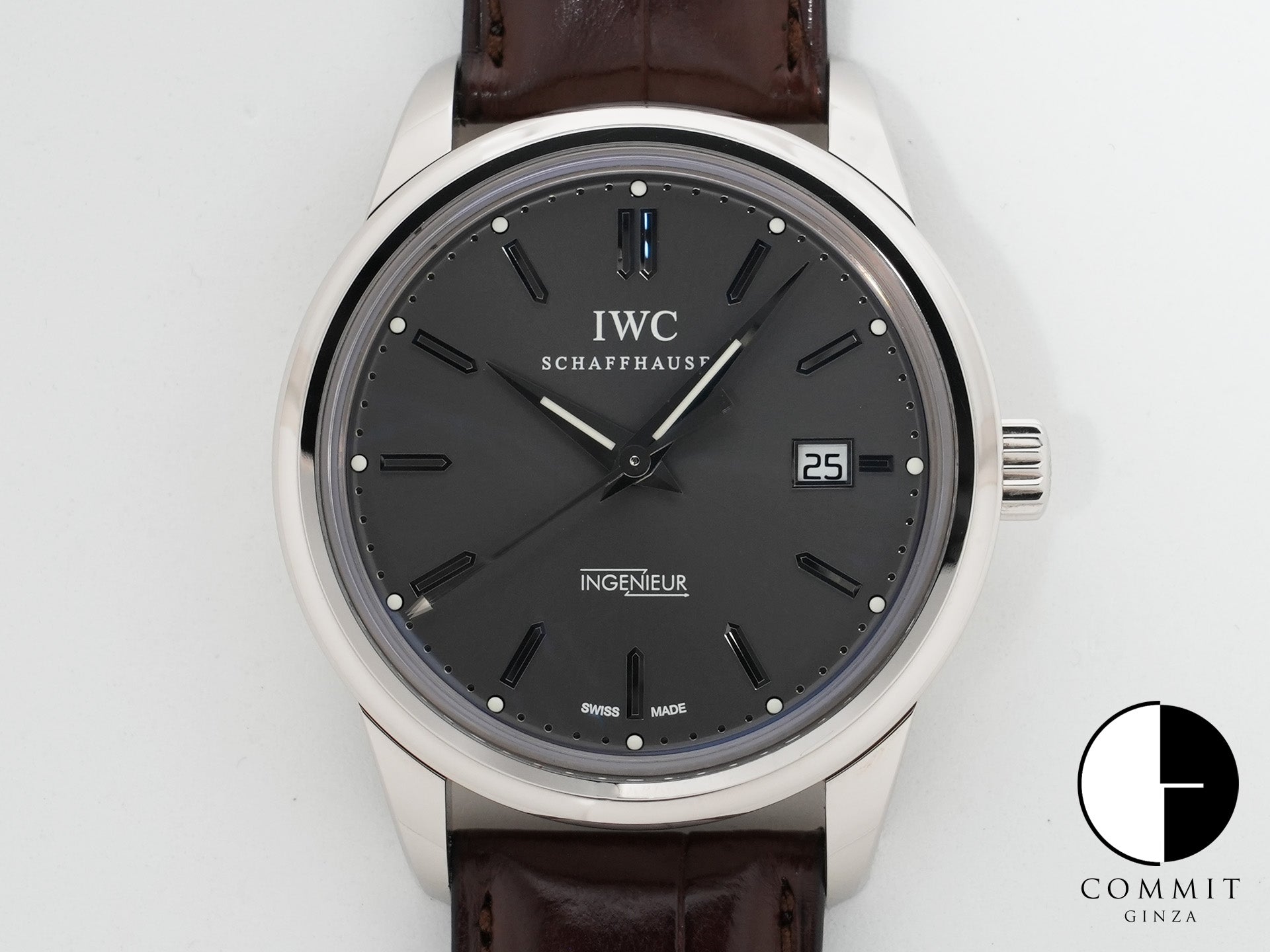 IWC インヂュニア オートマチック ヴィンテージ コレクション Ref.IW323304 ホワイトゴールド グレー文字盤 中古 t2fh5j8c