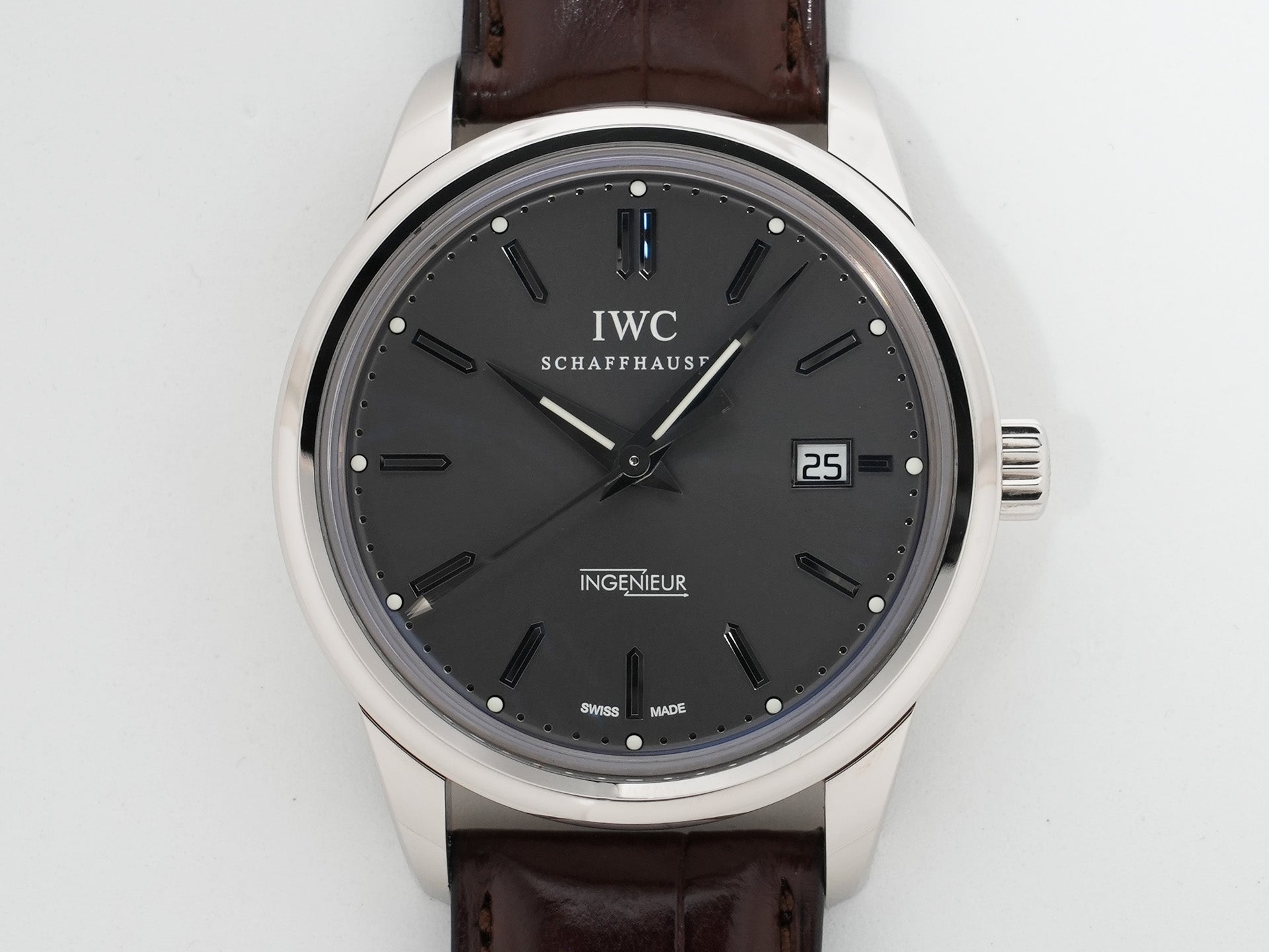 IWC インヂュニア オートマチック ヴィンテージ コレクション Ref.IW323304 ホワイトゴールド グレー文字盤 中古 t2fh5j8c