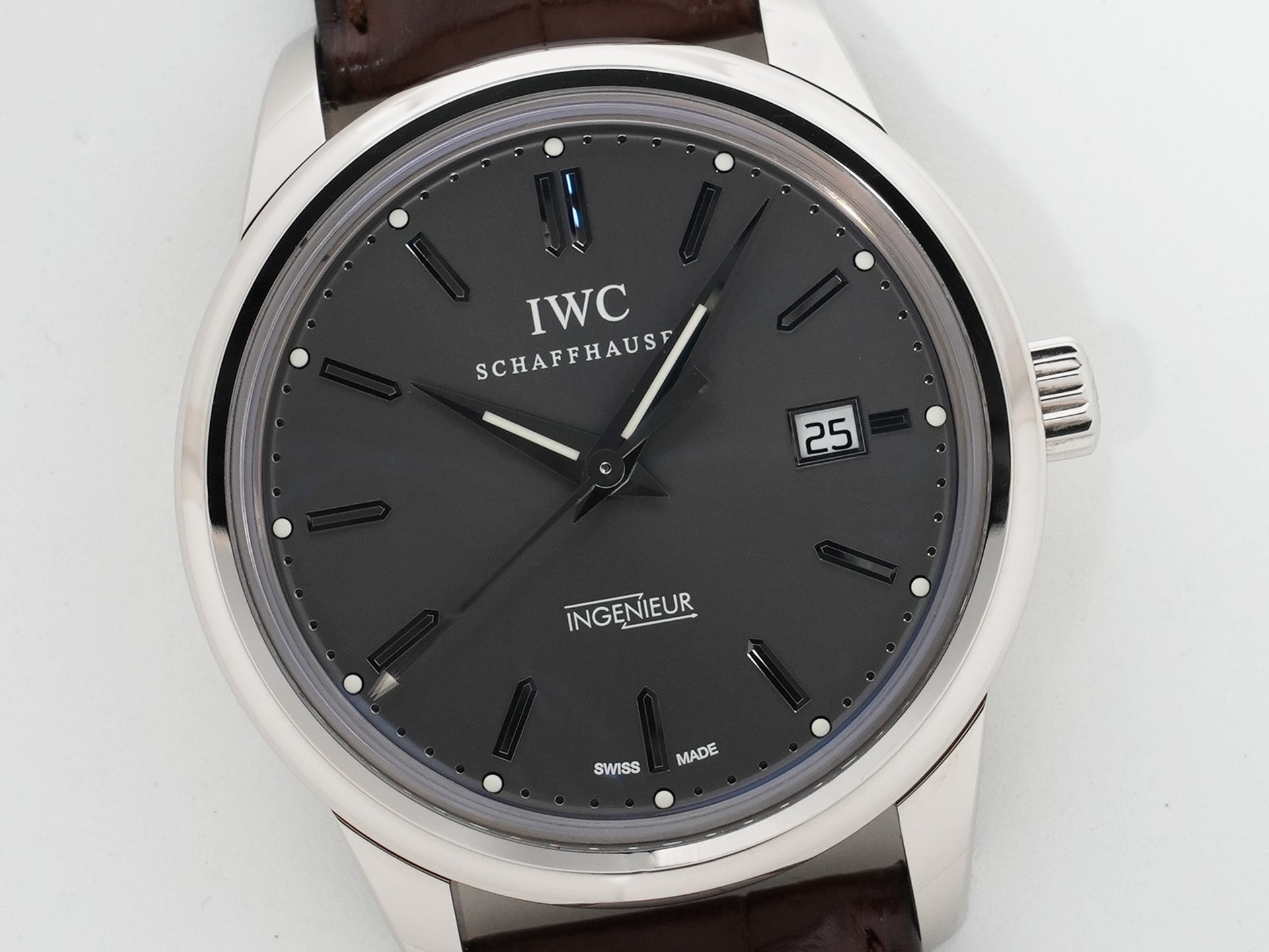 IWC インヂュニア オートマチック ヴィンテージ コレクション Ref.IW323304 ホワイトゴールド グレー文字盤 中古 t2fh5j8c